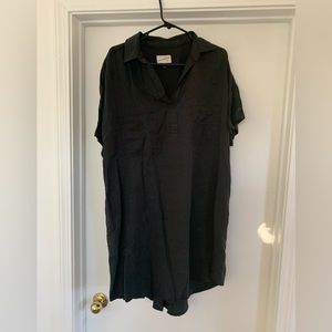 Black shirt dress by Universal Thread